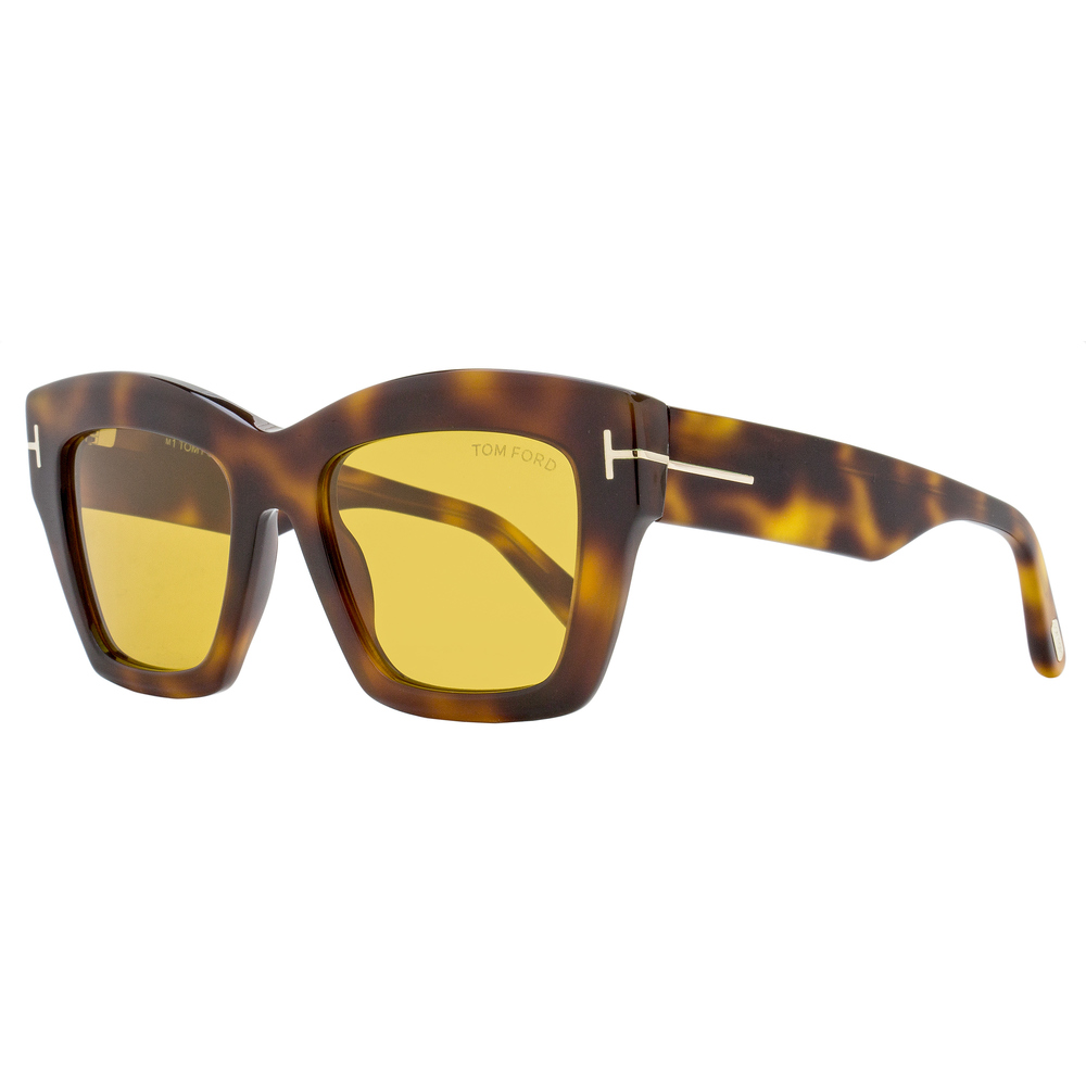 Tom Ford Luna Sunglasses TF1191 53E Blonde Havana 52mm FT1191